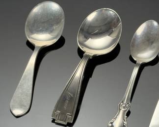 Lot Of 6 Sterling Silver Forks/Spoons