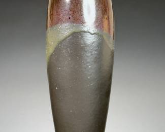 Studio Pottery Slender Vase Artist Made Ceramics