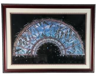 William Gatewood Olan Fan II Framed Lithograph Art Poster