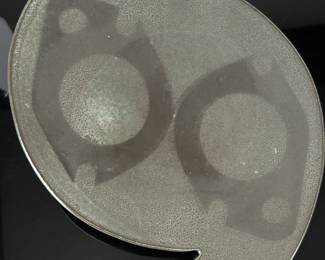 Gabe Loncsar Studio Pottery Art ceramic Gasket Platter