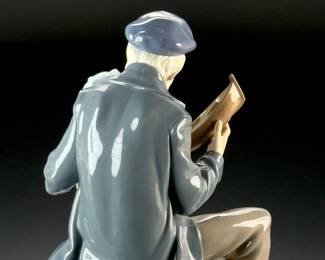 Lladro Figurine “A Tall Yarn Old Sailor & Boy Porcelain Figurine” 5207 Authentic