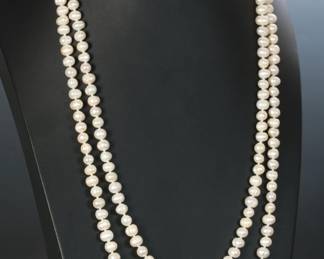 62" Cultured Pearl Necklace