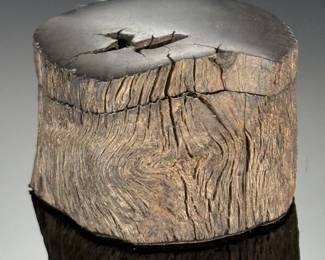 Artist Made Natural Wood Trinket Box