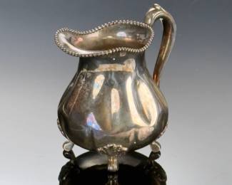 Vintage Silver Plated Creamer