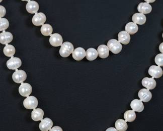 62" Cultured Pearl Necklace