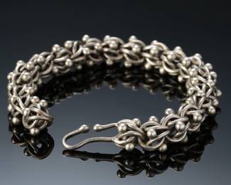 Brutalist MCM SIlver Bracelet