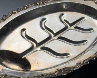 ONEIDA Silver Plate Meat Platter