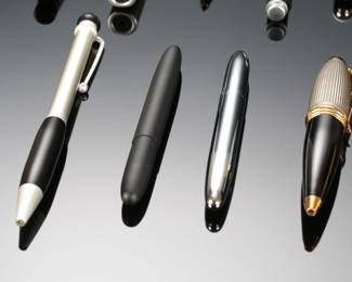 Lot of 9 Designer Pens Rollerball Fountain
