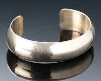 Sterling Silver Minimalist Cuff Bracelet