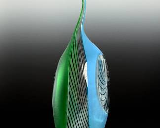 *Original* Massimiliano Schiavon Murano Studio Art Glass Vase