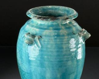 Brad Fabel Signed Studio Pottery Vase Ceramic Art