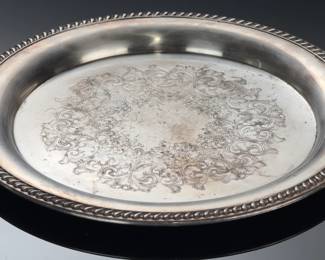 W.M. A. Rogers Silver Plated Serving Tray