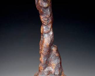 Russell 1991 Studio Art Pottery Torso Figure Sculpture