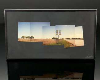 Original Photo Art Desolate Highway Photomontage