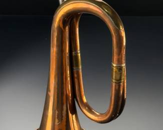 Copper & Brass Bugle Decorative
