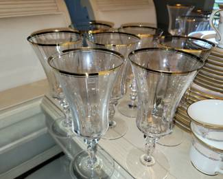 Crystal glassware