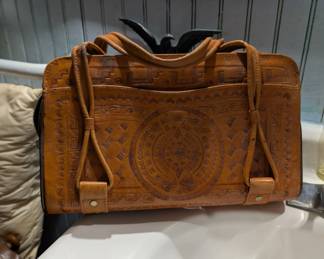 leather purse