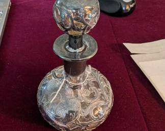 silver bottle