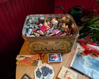 matches, bread box