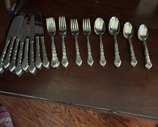 Stainless steel silverware