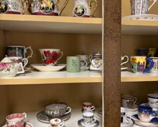 Collectible tea cups