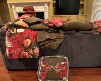 Custom comforter/curtain set