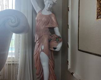 Statues, a pair, $10000