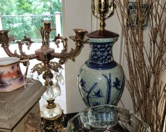 Antique candlesticks