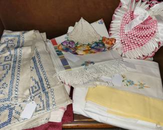 Vintage linens