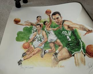Bob Cousy poster