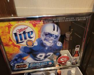 Miller Lite bar sign