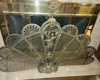 Antique fireplace accesories
