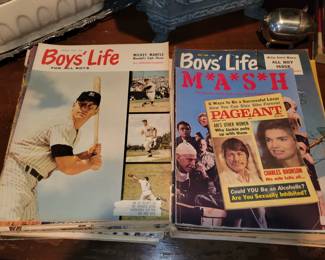 Vintage magazines - many types