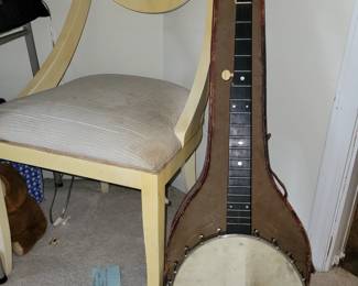 Antique Lyons & Healy Banjo