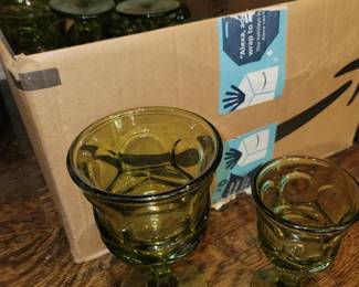 Vintage glassware