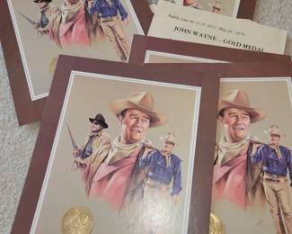 John Wayne collectible Medallions