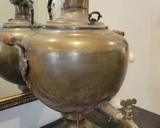 Large antique samovar