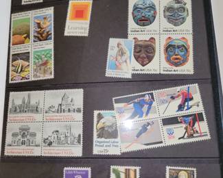 Stamp albums