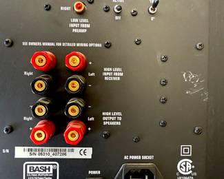 PSB SPEAKERS SUBSONIC 5i
Subwoofer