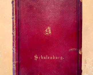 Schulenburg 1871 Bible