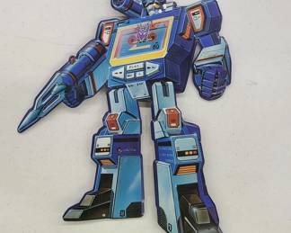 Transformers soundwave metal tin sign decor