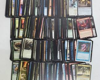 500 assorted magic The gathering trading cards