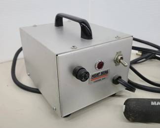 Heat seal magic wand machine