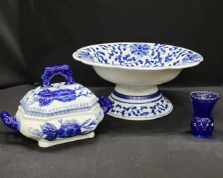 Cobalt Blue Porcelain