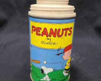 1950s Peanuts thermos bottle #2868