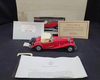 Franklin mint 1935 Mercedes 500K special model