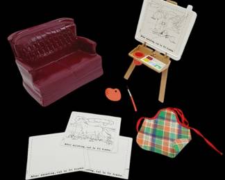 Marx Sindy Paint & Couch Lot