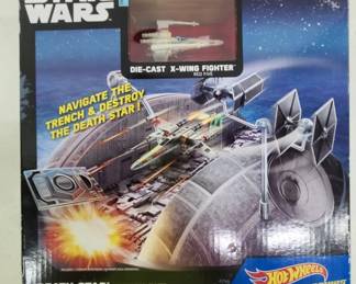 Hot Wheels Star wars death Star trench run playset