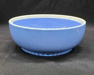 Hall Montgomery Ward Blue 8" Serving Bowl