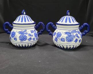 Blue Rhapsody Pots